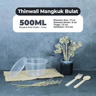 Thinwall Round 500ml Food Container Box Thinwall 500ml/