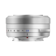 TTArtisan AF 27mm f/2.8 X-Mount Fujifilm X Prime Lens XF-Mount Autofocus Silver
