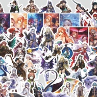 Cutting Pack Stickers Games Nights of Azure Char Mix 1 Contents 100Pcs Cute Cool Aesthetic Series fo