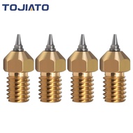 3D Printer Parts M6 V5 V6 Nozzle for E3D 0.2/0.3/0.4/0.5mm Removable Stainless Steel Tips for E3D V6