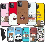 AU68 We bare bears Soft silicone Case for iPhone 11 Max XR SE 2020
