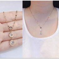 Cucumber Seed Titanium Necklace