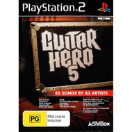 Guitar Hero 5   (ps2)