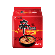 農心 - 紅版辛辣麵 125gX4 신라면더레드