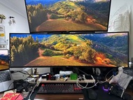 49吋 + 34吋曲面連支架