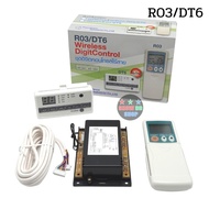 รูมเทอโม รีโมท Prevalence รุ่น R03/DT6 Wireless Digit Control เทอโมสตัค ควบคุมแอร์ ทุกยี่ห้อ ทุกรุ่น