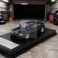MJ Model 1/64 BMW M3 GTR E46 Green