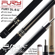 FURY DL-8 MAPLE POOL CUE - 13 MM - BILLIARD STICK STIK BILIAR BILYAR - ASJAD STORE25