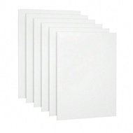 6pcs Canvas Boards, Gesso Primed White Blank Canvas For Painting - Art Supplies Canvas Panel For Acr