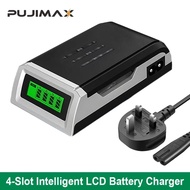 PUJIMAX NI-MH battery charger AA/AAA battery 1.2V NI-MH battery Rechargeable battery fast charging