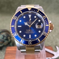 Rolex Submariner Series 16613 Out of Print Old Style Golden Blue Casual Rolex