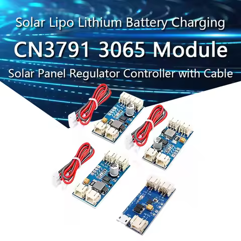 Mini Solar Lipo Lithium Battery Charging Charger Board CN3791 CN3065 Solar Panel Regulator Controlle