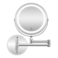 Led Makeup Mirror With Light Touch Wall Mount Vanity Mirror