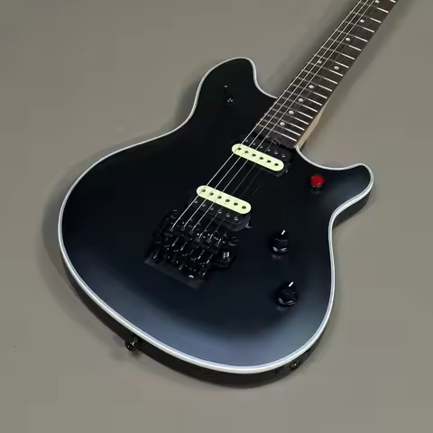 high quality evh wolfgang Electric Guitar matte black flydrose free shipping