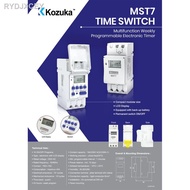 【New stock】☾▦﹍KOZUKA MST7 TIME SWITCH MULTI FUNCTION WEEKLY PROGRAMMABLE ELECTRONIC DIGITAL TIMER