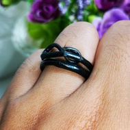 Cincin Akar Bahar Hitam Asli Untuk Kesehatan Bahan Kayu Lentur