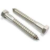 HEX DESK SCREW LAG DESK/ DESK SCREW SS 5/16" X 2 1/2"