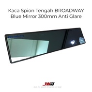 Broadway Center Rearview Mirror biru - Broadway Blue Center Car Mirror