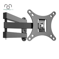 .Adjustable for Most 10-26 in TV Monitor Wall Mount Bracket 100x100mm Installation Hole Spacing