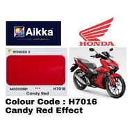 AIKKA H7016 CANDY RED *** HONDA 2K MOTOR PAINT