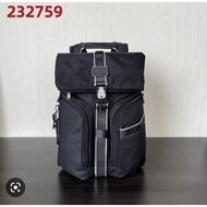 HITAM Tumi Alpha Bravo Logistic Backpack Black 1:1