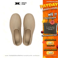 KHK SHOES รุ่น KHK ONE - BEIGE สีเบจ รองเท้ายางeva evashoes กันน้ำ คัทชูยาง