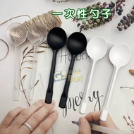 Disposable Spoon Free Shipping Dessert Spoon Cake Spoon Disposable Spoon Plastic Tableware Disposabl