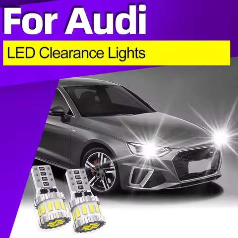 2Pcs T10 168 194 Car LED Bulbs For Audi A3 8L 8V 8P A4 B5 B6 B7 B8 A5 A6 C5 C6 C7 A7 A8 D2 D3 Interi