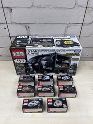 Tomica Star War 收納車連8架鐵車仔