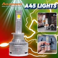 Genuine Aozoom A45 LED Headlight 45W Super Bright White Light Specialized for Cars and Motorcycles