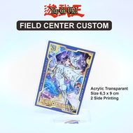 [Creative Space X Akaba Reiji Shop] - Field Center Yu-Gi-Oh - Acrylic - Thick - Custom | Size 5-9 x 