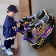 Boys Shoes All-Match Boys Basketball Shoes Ultra-Light Soft Sole Breathable Boys Sports Shoes Studen