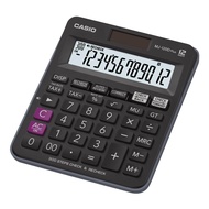 Casio Calculator เครื่องคิดเลข  คาสิโอ รุ่น  MJ-120D PLUS-BK แบบตั้งโต๊ะ เหมาะสำหรับร้านค้า 12 หลัก สีดำ