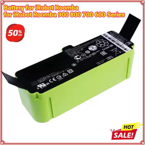 For IRobot Roomba 14.4V 1800/5200mAh Battery Roomba 600 700 800 900 Series Vacuum Cleaner IRobot Roo