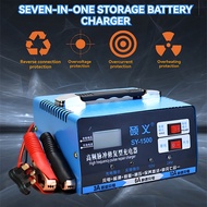 Pulse Repair Charger 24V 12v Lorry Battery Pengecas Bateri Kereta Charger Intelligent