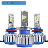 M5S T1 2PCS 100W 12000LM H11 9005 H7 H4 Car LED Headlight 9006 HB4 Car Headlamp Canbus Fan 6500K