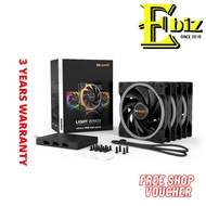 BE QUIET LIGHT WINGS 120MM HIGH SPEED PWM ARGB TRIPLE PACK WITH SYNC HUB