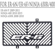 NINJA 400 2010-2015หม้อน้ำรถจักรยานยนต์ Grille Guard Cover Protector สำหรับ Kawasaki NINJA 650R ER6N ER 6N 6F ER6F 2009 2010 2011
