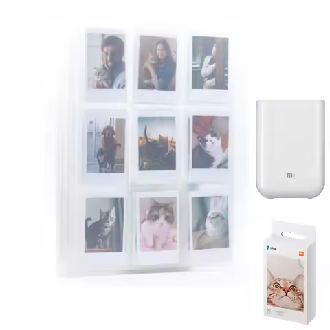 96/168/240/288 Pockets Photo Album/Mini Instant Picture Case Storage For Xiaomi ZINK Pocket Printer 