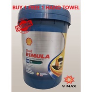 SHELL RIMULA R5 (20L) -Shell CK4 10W40 Diesel Engine Oil BETTER PERFORMANCE FOR YOUR ENGINE