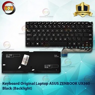 Laptop Keyboard For ASUS ZENBOOK UX360 Backlight (Black)