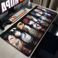 Mousepad Steins Gate HD Printing Computer Gamers Locking Edge Non-slip Mouse Pad Keyboard Table Carp