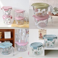 Multipurpose Glass Jug/Glass Cup Bear/Rabbit Glass Water Jug Water Jug