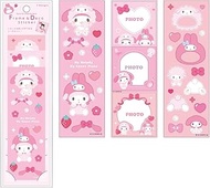Tees Factory Sanrio Characters Frame & Deco Sticker Pink H 4.7 x W 1.6 inches (12 x 4 cm) SR-5543530