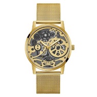 Guess Automatic Gold Stainless Steel Men Watch GW0538G2