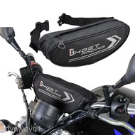 Motorcycle Handlebar Bag Pannier Pouch, Waterproof Bike Frame Storage Bag