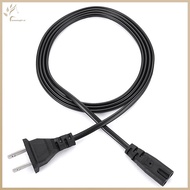 ONEHOME EU Power Cable 2pin IEC320 C7 US Power Extension Cord For Dell Laptop Charger Canon Epson Pr