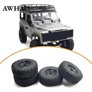 [AWHAO] 4Pcs 1/12 RC Car Wheel Tire Accs DIY Modification RC Spare Parts Replacement for MN99 MN168 