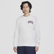 NIKE AS M NK CLUB BB CREW ARCH GX 男長袖上衣-白-FV4446100 L 白色