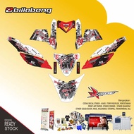 DECAL STICKER STRIPING YAMAHA XRIDE 69